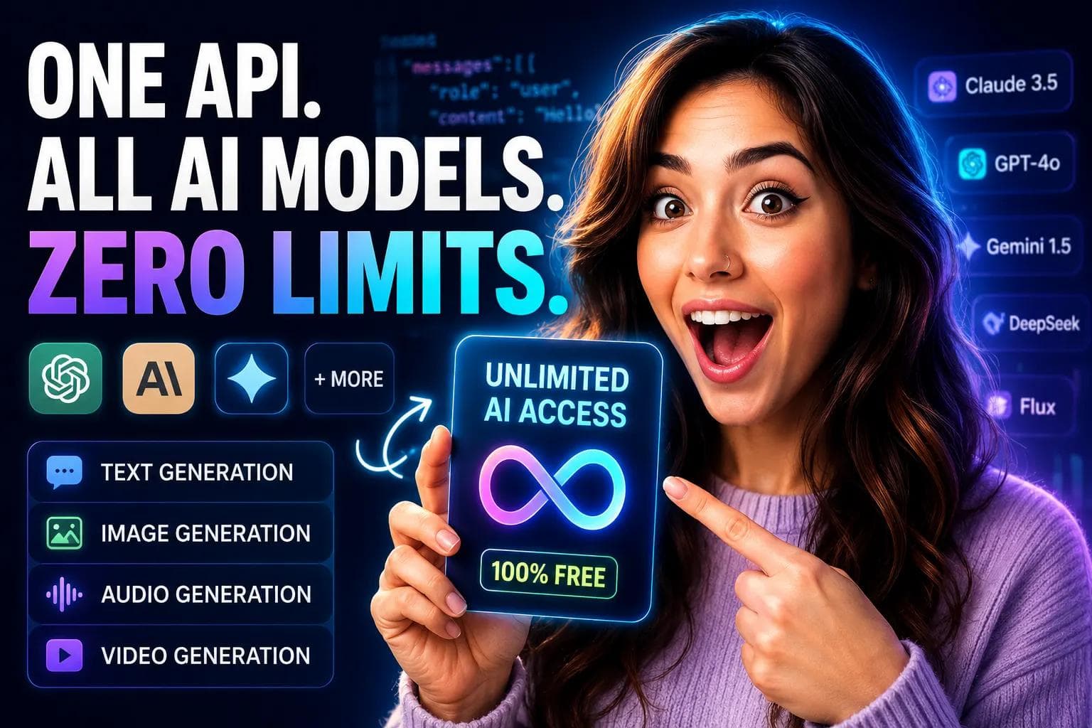 This Free Open-Source AI API Gives You Access to GPT, Claude, Gemini & More